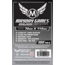 100 Protege-cartes "Magnum" Maydaygames - 60 x 110 mm