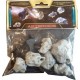 Set 6 Asteroides (socles et tiges inclus) - compatibles x-wing