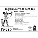DBA3.0 - 4/62b Anglais Guerre de Cent Ans 1334 à 1414