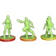 SOUS-SOCLES COLORES - lot de 9 - Compatible Zombicide