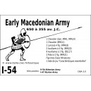 DBA3.0 - 1/54 EARLY MACEDONIAN ARMY 650-355 BC