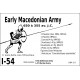 DBA3.0 - 1/54 EARLY MACEDONIAN ARMY 650-355 BC