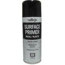Noir - Sous couche acrylique en bombe aérosol - 400 ml - Vallejo