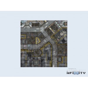 Infinity - War Game Mat - 48x48 inch - Warehouse