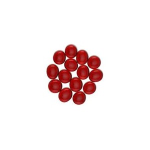 Tokens / Gaming counters - Rouge transparent