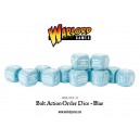 BOLT ACTION Orders Dice Packs - Blue - set de 12 DES
