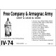 DBA3.0 - 4/74 FREE COMPANY & ARMAGNAC ARMY 1357 à 1410 & 1444