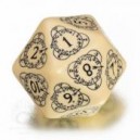D20 - Compteur de niveaux - Level Counter - Beige