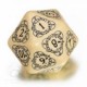 D20 - Compteur de niveaux - Level Counter - Beige