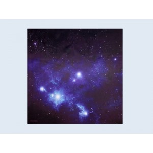 Blue Space Blue - Tapis de jeu 90 x 90 cm - 3' x 3'