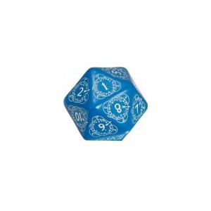 D20 - Compteur de niveaux - Level Counter - Bleu et blanc