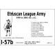DBA3.0 - 1/57b ETRUSCAN LEAGUE ARMY 399-280BC