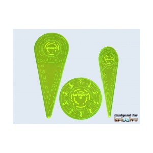 Gabarits Infinity Templates Green (3) New version N3