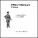 Officier Allemagne - 15 mm