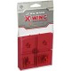 X-Wing - Socles et fixations Rouges - VF
