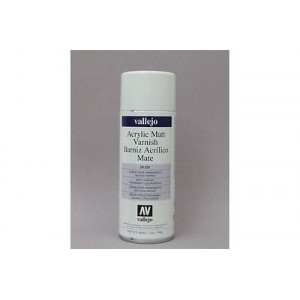 Vernis Mat acrylique en bombe aérosol - 400 ml - Vallejo 28531	