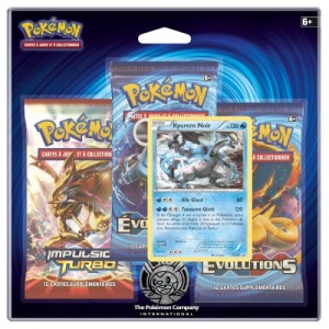 PACK 3 BOOSTER XY12 EVOLUTION - KYUREM NOIR - VF