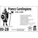 DBA3.0 - 3/28 FRANCS CAROLINGIENS 639-888