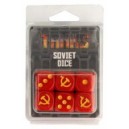 TANKS - Set de 6 DES - Sovietiques