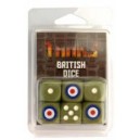 TANKS - Set de 6 DES - Britanniques