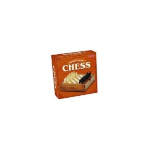 Echecs en Bois - 15 cm de côté