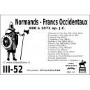 DBA3.0 - 3/52 NORMANDS - FRANCS OCCIDENTAUX