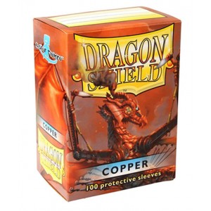 Dragon Shield - Standard - Copper - 100 PROTEGES CARTES