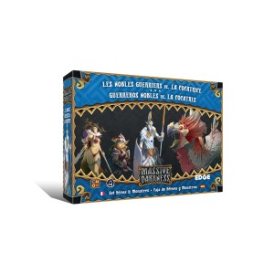 Massive Darkness : Les Nobles Guerriers vs. La Cocatrice