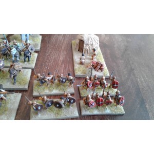 DBA 3.0 - 2/40 Numides ou Anciens Maures - 215 av. JC. à 24 ap. JC. - Armée peinte - 15 mm