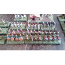DBA 3.0 - 2/35 Macédoniens Tardifs - 260 à 148 av. JC. - Armée peinte - 15 mm