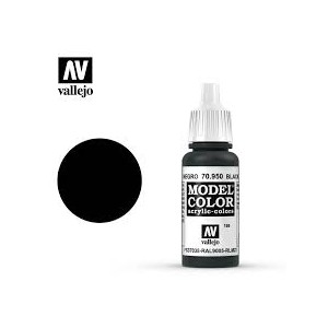 Noir - Peinture Acrylique VALLEJO 17 ml