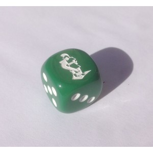 Le 6 - Vert - Dé pour DBA