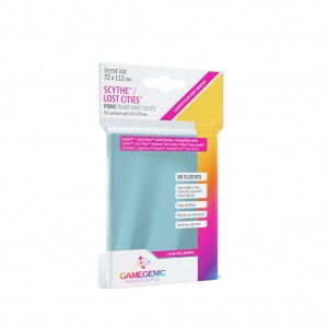 Gamegenic - 60 sleeves PRIME 72x112 - SCYTHE - Magenta - 70x110 utile